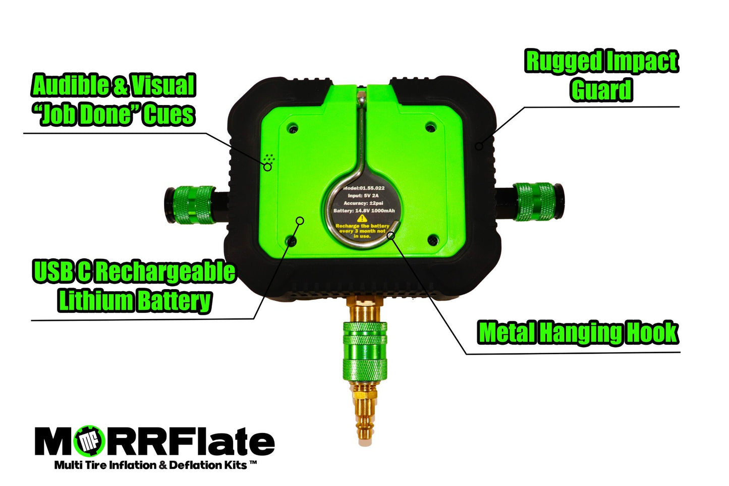 MORRFlate AirHub & Quad+ Hoses