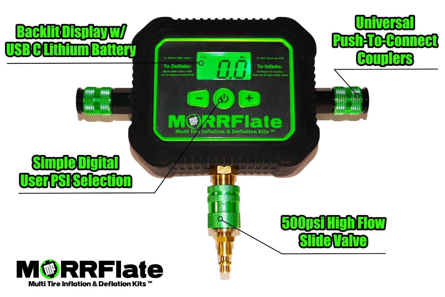MORRFlate AirHub & Quad+ Hoses