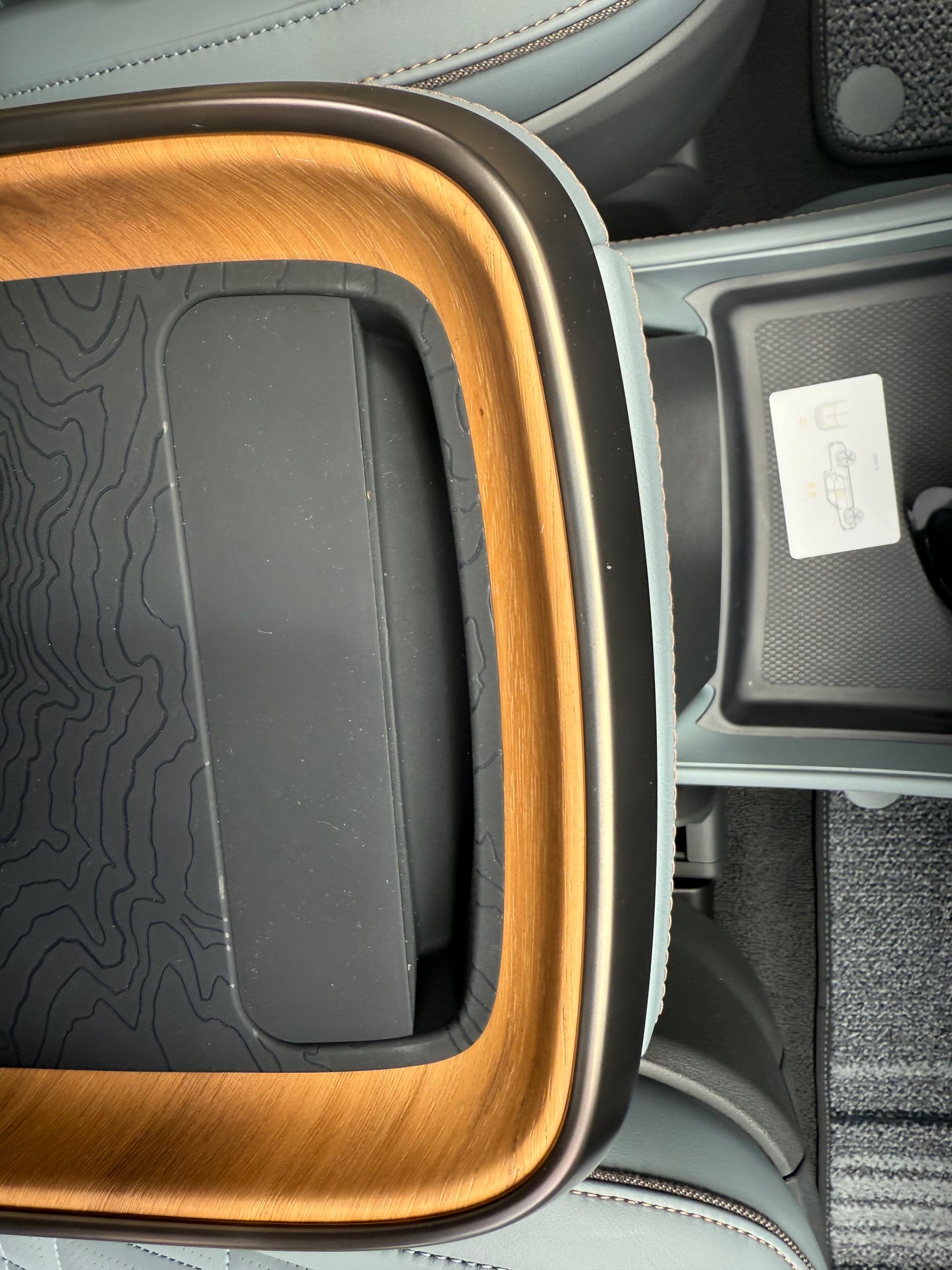 TopoMat Charging Pad Topper for Gen 2 Rivian R1T & R1S (2025+)