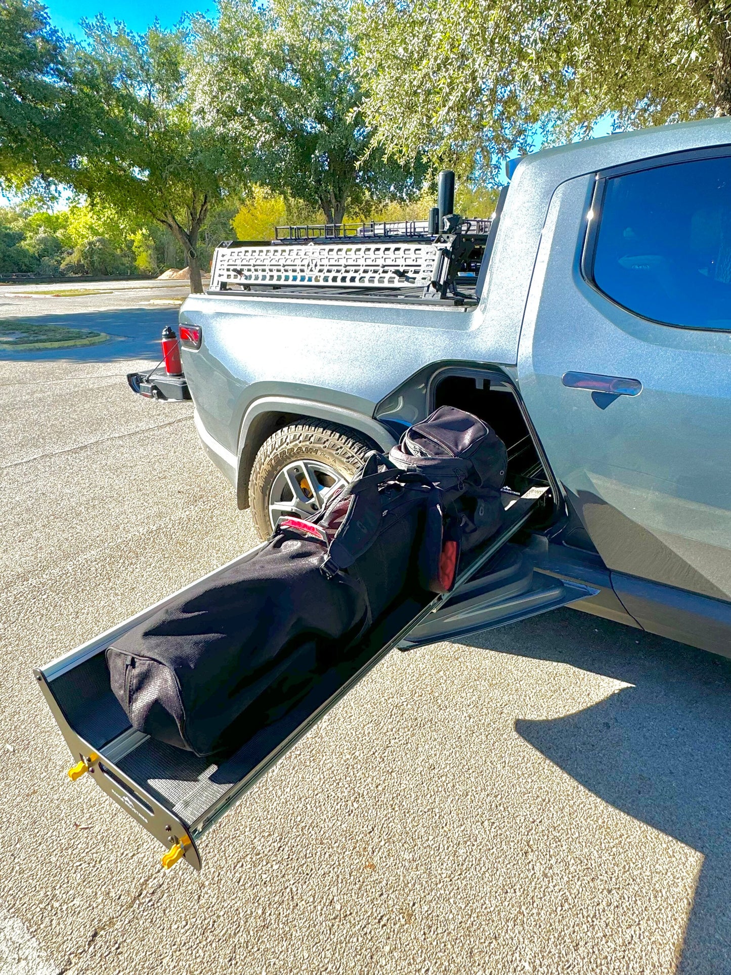 Gear Tunnel Slide Compatible With Rivian R1T
