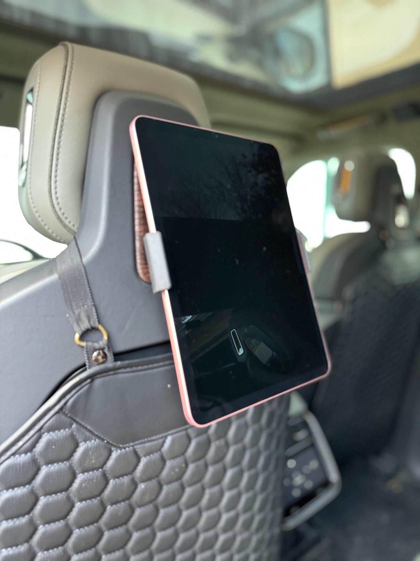 Universal Seat Back Mount for Rivian R1T and R1S