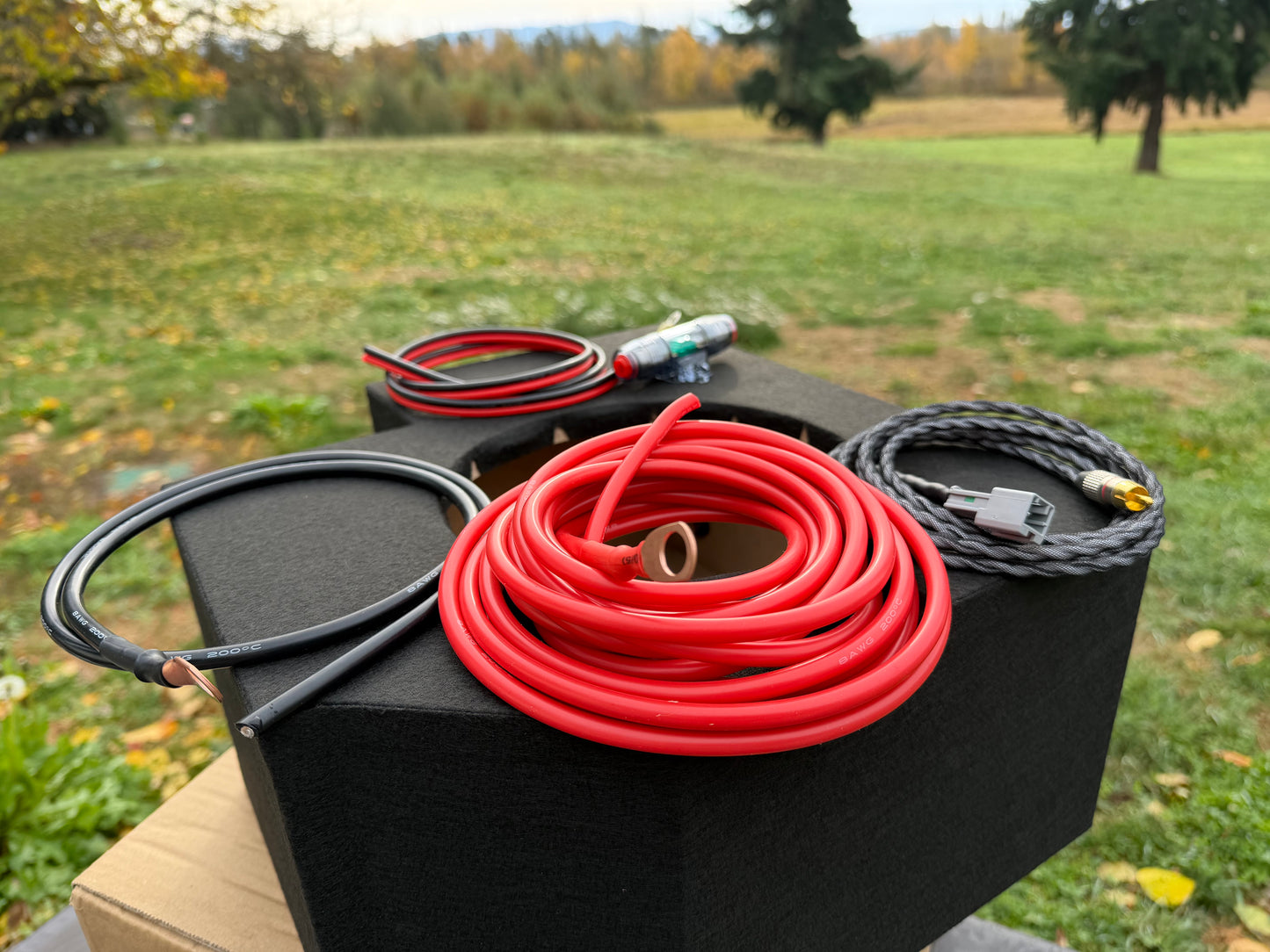 SoonishEV Subwoofer Enclosure Box & Wiring for Gen 1 & 2 Rivian R1T